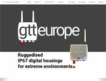 Tablet Screenshot of gtteurope.co.uk